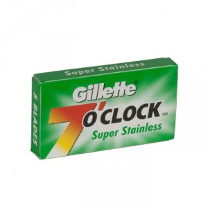 Etui De 5 Lames Gillette 7 O Clock Super Stainless Im 4459
